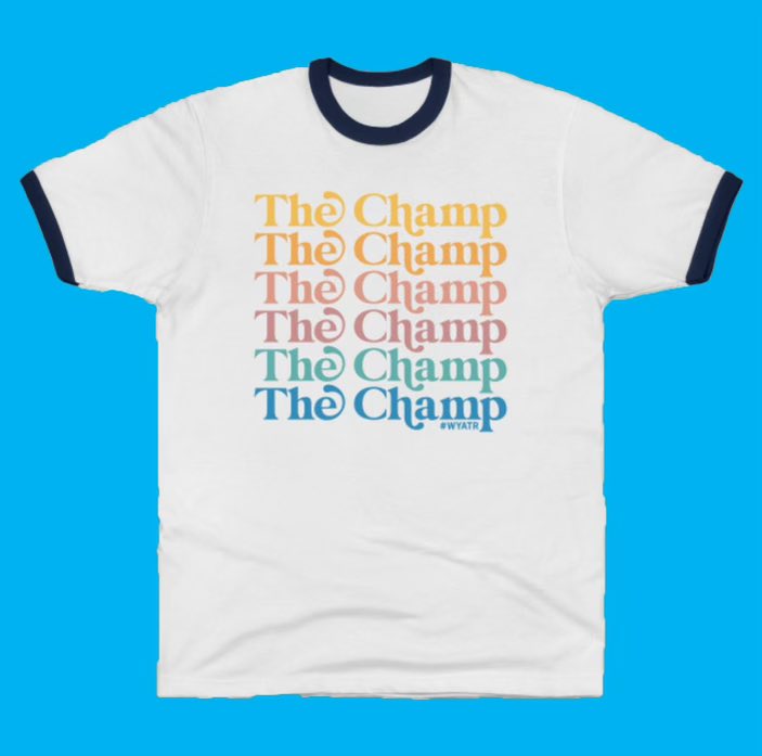 ArdenMyrin's tweet photo. ✨Doing a T-Shirt giveaway with @TeePublic! Retweet this tweet anytime between now &amp; 3/21 for your chance to win a free shirt! 💕We’ll choose two winners on Monday, until then check out our store &amp; our Champion Capsule collection here! @annahossnieh #wyatr https://t.co/pxRoQvizby https://t.co/0Avsg5AGQP