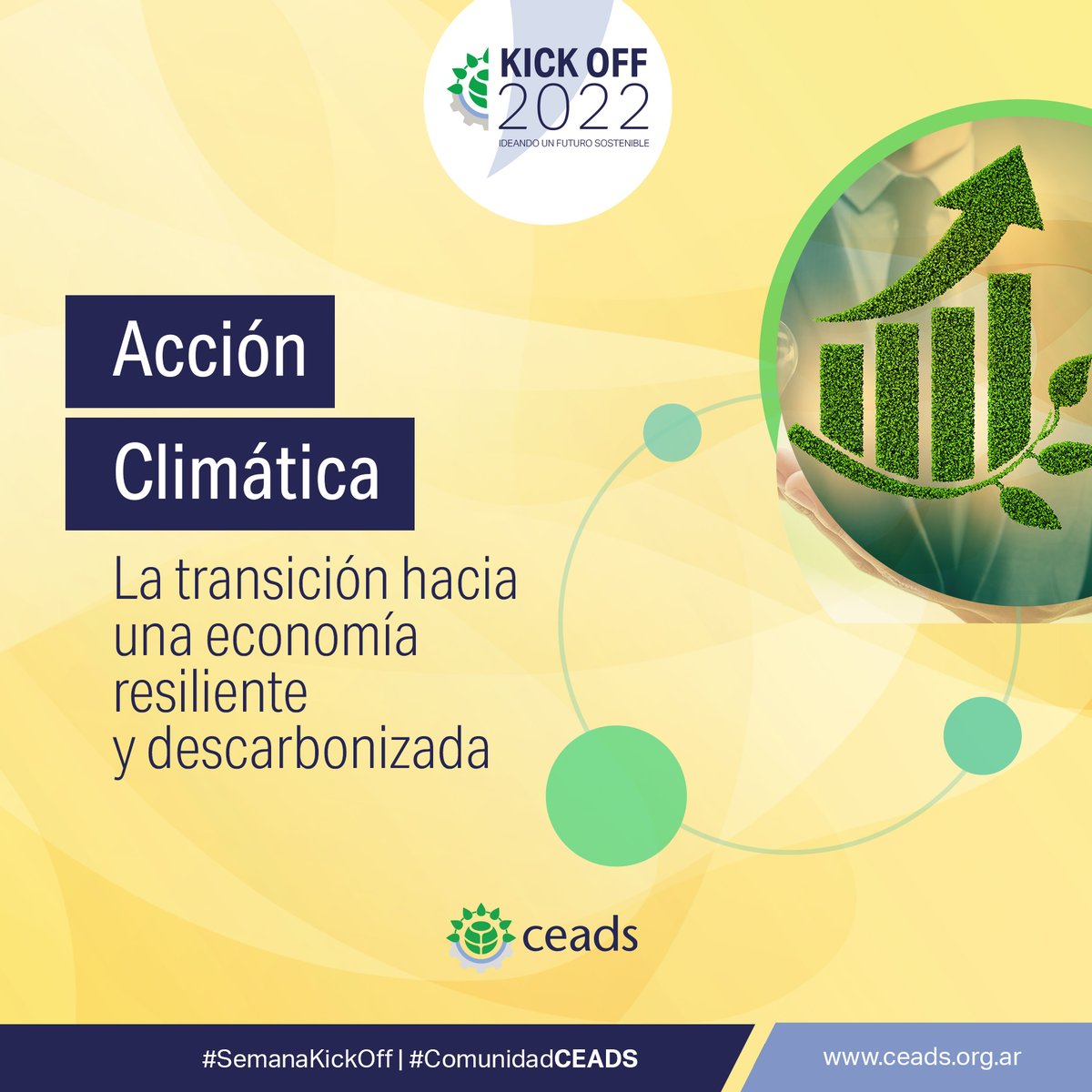 #SemanaKickOff <a href="/vikyvilarino/">Viky Vilariño</a> Coordinadora del Programa #AcciónClimática: “La transición hacia una economía resiliente y descarbonizada se está acelerando a nivel mundial. Las empresas exitosas serán aquellas que logren adaptarse, disminuir su vulnerabilidad y anticiparse”.
