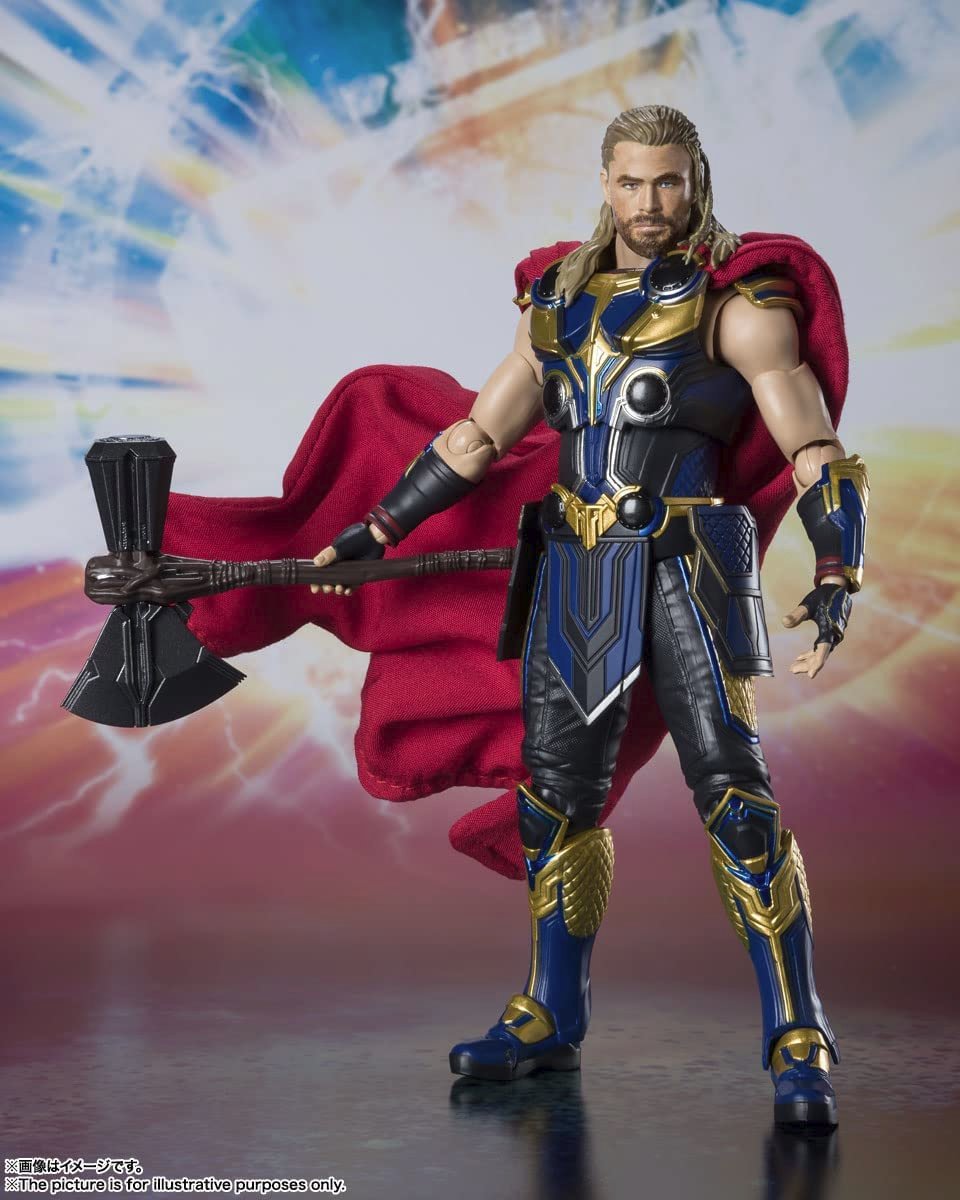 Preorder: Tamashii Nations - Thor: Love & Thunder - Thor (Thor: Love & Thunder), Bandai Spirits S.H.Figuarts Action Figure from Amazon for $80: https://t.co/4oJV8bH2ws #ad https://t.co/pFzavvnMrh