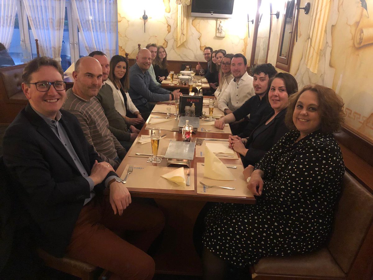 Na een super campagne nu samen 🍽🥂 #lijst7 #landgraaf