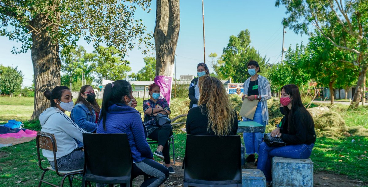 DSLaMatanza's tweet photo. El objetivo fue la sensibilización y reflexión sobre el rol de la mujer trabajadora en relación a las prácticas de cuidado en la Primera Infancia y a las Crianzas Respetuosas y Comunitarias. https://t.co/YbfLwr0Es1