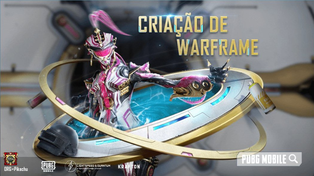 Crie um Warframe e ganhe recompensas incríveis! share.pbgcj.com/h5campaign.php…