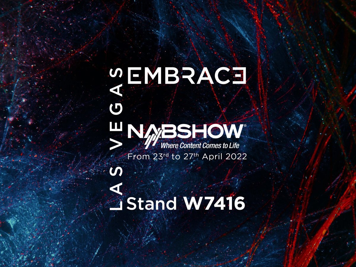Embrace_media's tweet photo. .@Embrace_media will attend the 2022 @NABShow. Have a conversation around:
▪️ Automate-IT, #promo versioning
▪️ Share-IT, #Adobe graphics and #Avid #collaboration
▪️ Pulse-IT, #media #supplychain #orchestration
#Broadcast #Automation #NAB #Vegas #USA #NAB  
@TheIABM @LaFrenchTech https://t.co/jlpMffOdIP
