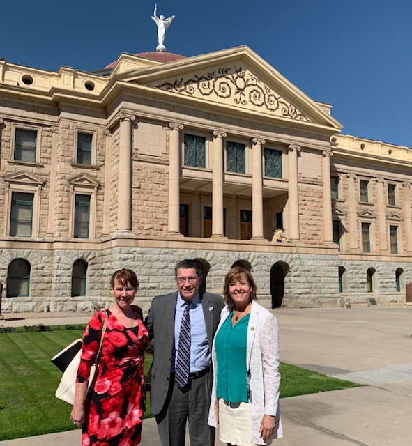Thank you to <a href="/recobbforazrep/">Dr. Regina Cobb</a> for her leadership with HB2144 Biomarker Testing Coverage. Today the bill passed the Senate Finance committee! And thank you to Holly Rose for sharing her story in committee about how biomarker testing improved her treatment plan and quality of life!