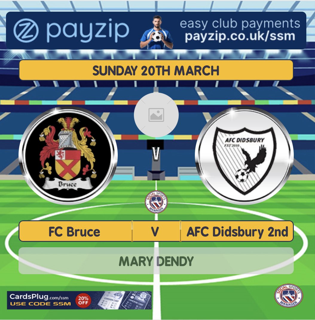 This weekend sees us host <a href="/AFCDidsbury2s/">AFCD2s ⚽️🐝</a> ⚽️