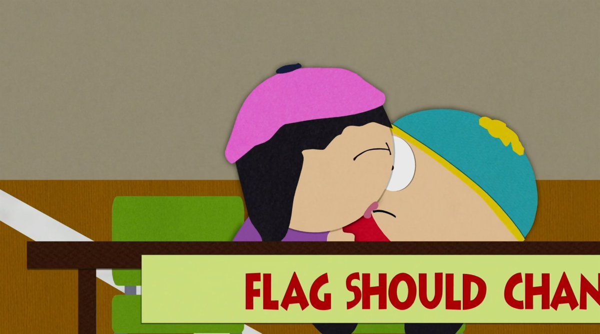 shokikita's tweet photo. Cartman's written as an unpleasant, insufferable person nobody likes but he's also the guy who's kissed the most girls somehow https://t.co/sDvHi6iJiz