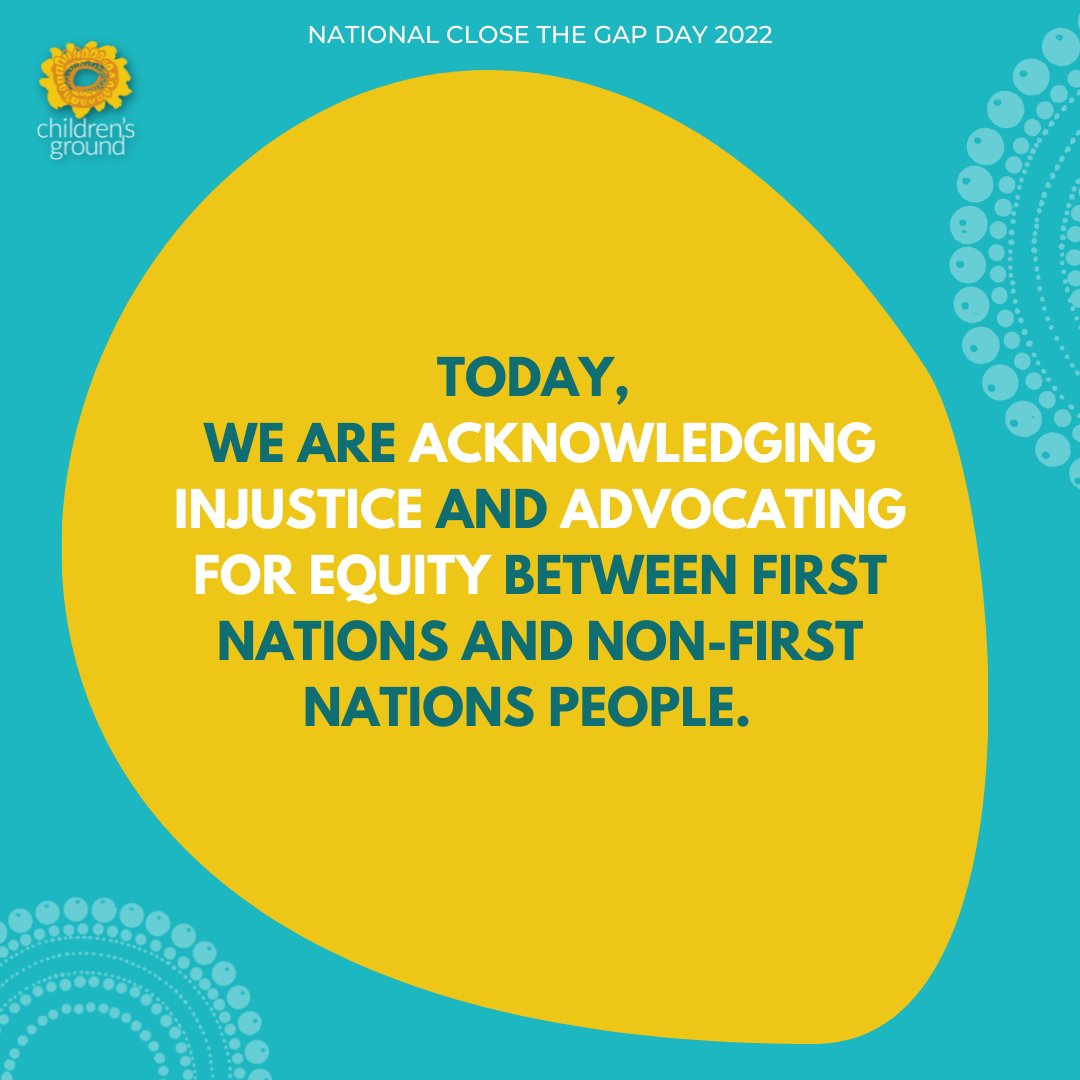 inmyblooditruns's tweet photo. Today is National Close the Gap Day, a day when we highlight the action needed to address the gaps in opportunity and outcomes between First Nations and non-First Nations people. Our partners @ChildrensGround are doing amazing work to enact this change - https://t.co/rlIAaOiJ9d https://t.co/pOElhyWgbw