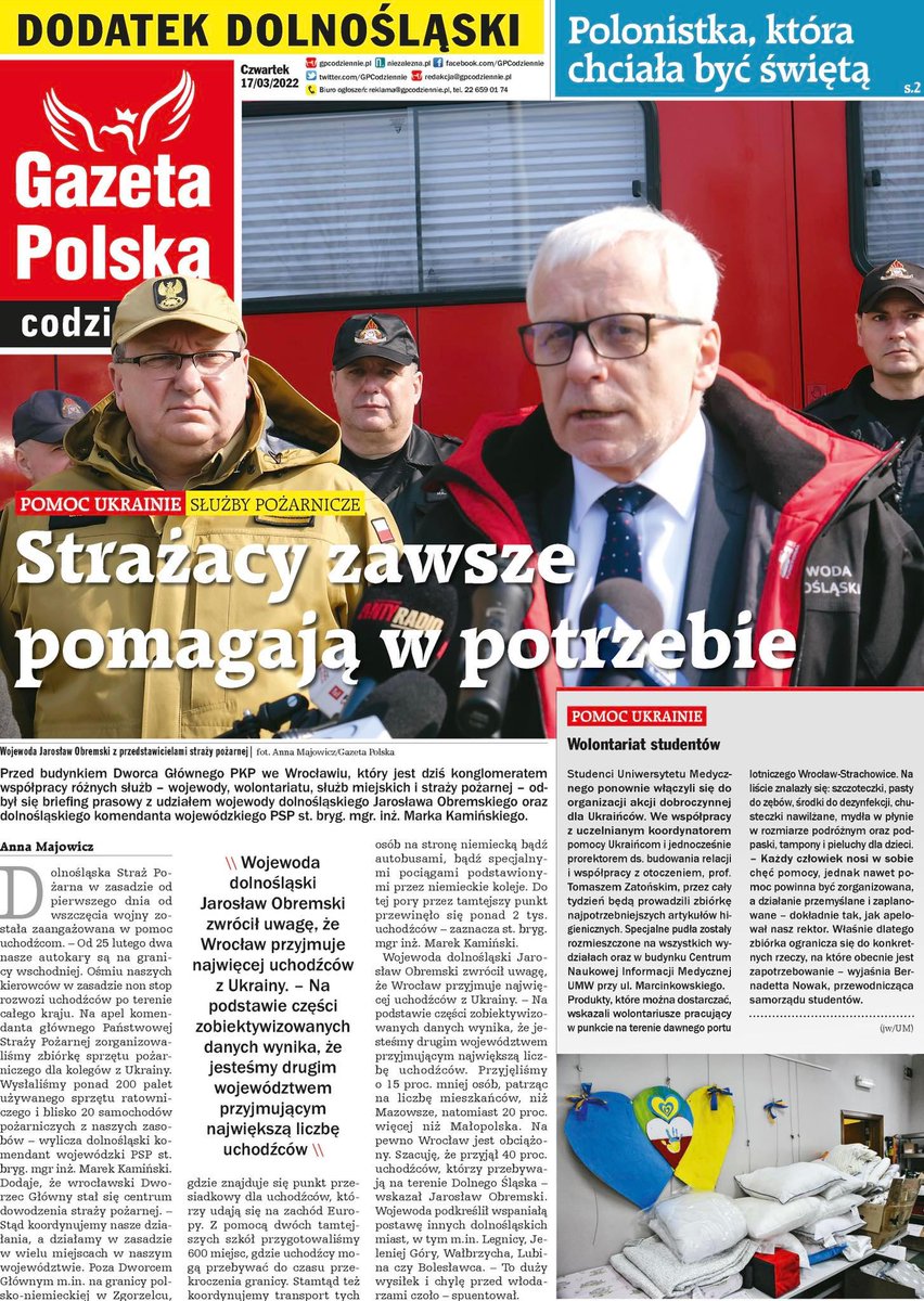 Czy Rosja przyznała się do zamachu w Smoleńsku? Komentarze polityków dotyczące wpisu Rogozina w czwartkowej #GPC.👇Ponadto w numerze: 

◾Misja Kijów - tak tworzy się historia 
◾Rozświetlić mrok 
◾Coraz bliżej fuzji dwóch gigantów 

👉prenumerata.swsmedia.pl👈
