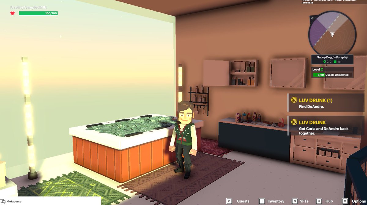 BerryBoncher's tweet photo. @TheSandboxGame I just participated in the daily #SandboxAlphaS2Contest for a chance to earn up to 1,000 $SAND! Starting March 16 - Take a money bath in Snoop Dogg Mansion. Check out my screenshot below!
👇 #SandboxAlphaS2 https://t.co/sIknBUdbuq