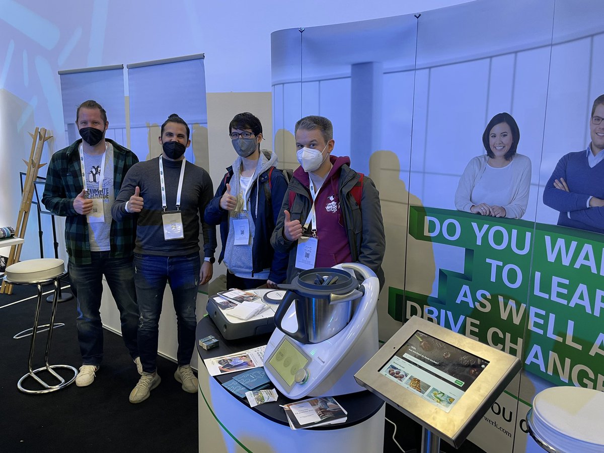 Thank you for the many good conversations, where we hope we can welcome a few as new colleagues. For those who are interested please have a look @ career-vorwerkgroups.com Also many thanks to our Rock Steady Booth Group. See you in and case next year again #javalandconf #javaland