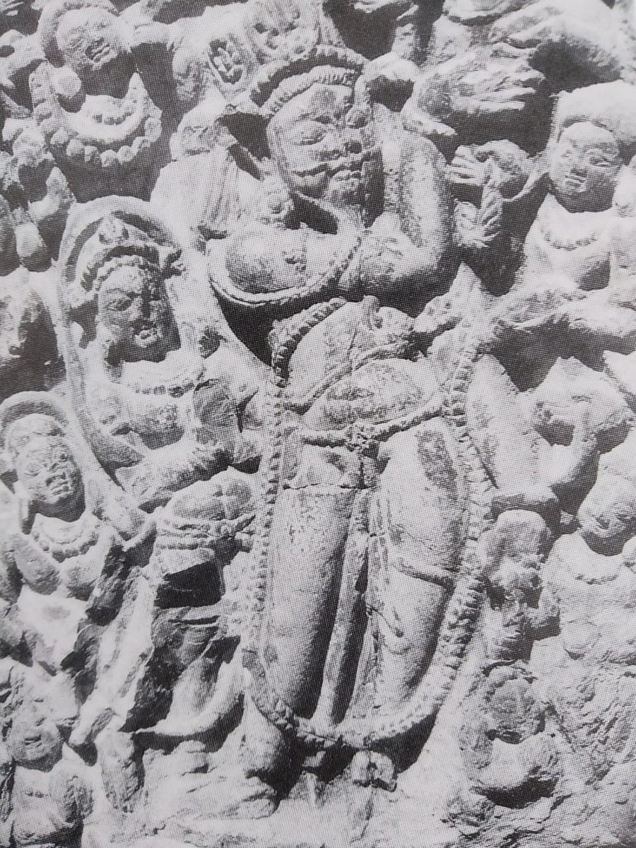 IndiaHistorypic's tweet photo. King Avantivarman and His Queen In 9th Century A.D Avantiswami Temple In Awantipora , Pulwama,  Kashmir https://t.co/1SWf5ucslG