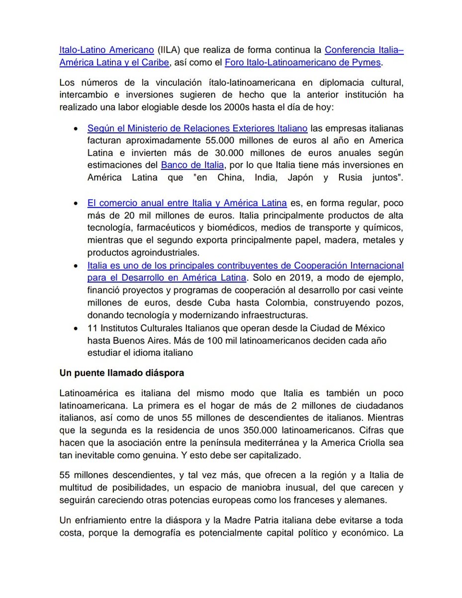 instituto_peron's tweet photo. 📝 Especialistas en temas internacionales rescatando a Italia como interlocutor válido entre América y Europa en la actual crisis.⬇️ https://t.co/dHpOmnaL8a https://t.co/zYrkYUIgjX