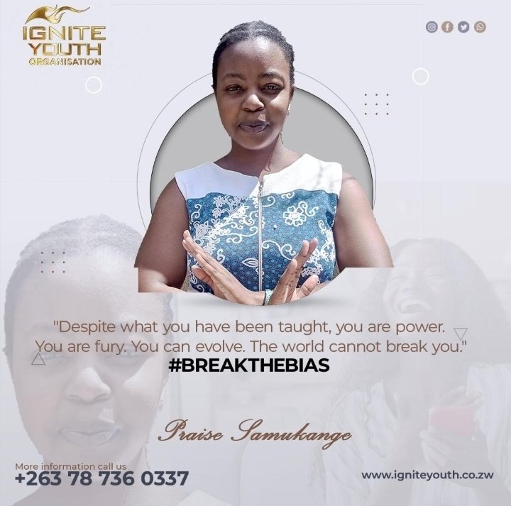IgniteYouthOrg's tweet photo. You are unbreakable
#BreakTheBias
#IgniteGirls
#passionatelypursuingpurpose https://t.co/osq0aun9FN