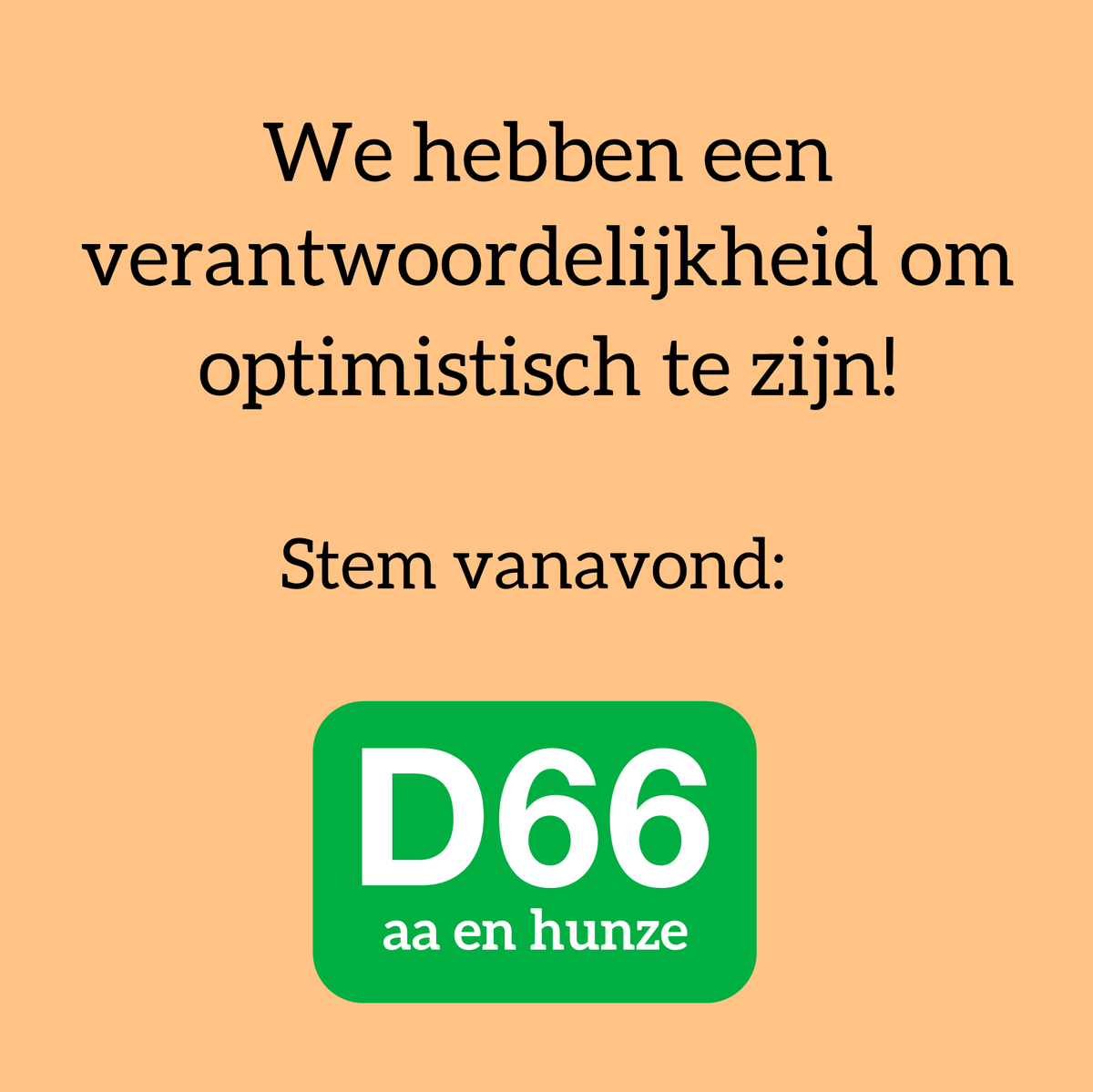 D66 Aa en Hunze (@d66aaenhunze) on Twitter photo 