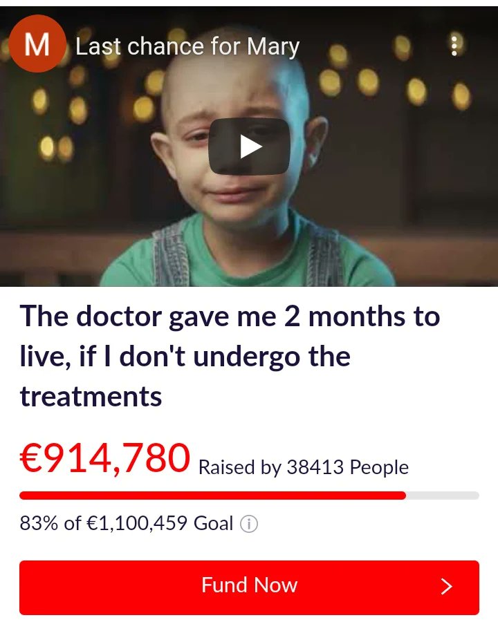chaton__noire's tweet photo. https://t.co/yC6xV6Z4vJ

#childinneed #donate #sasmos #Mary #saveher #tumor https://t.co/oKZgDiXxm2