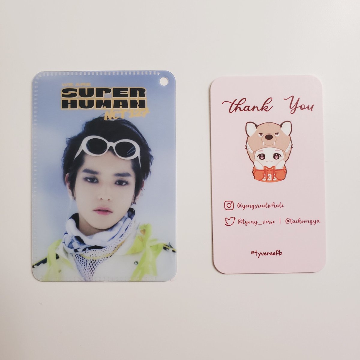 wts 💚 Taeyong NCT127 Superhuman Card Wallet

🌸selling: $20 + shipping

Availability:
✅

🇺🇸 usa
🌎 ww 

dm if interested 

<a href="/nctselling_USA/">NCT BUY/SELL USA</a> @ncttradingusa <a href="/ncttradesusa/">lei</a> <a href="/NCTtradeNA/">US/CAN NCTzens</a> <a href="/nctsellinggoods/">NCT Goods RT</a> <a href="/NCTselltrade/">Tag Us for retweet!😊</a>