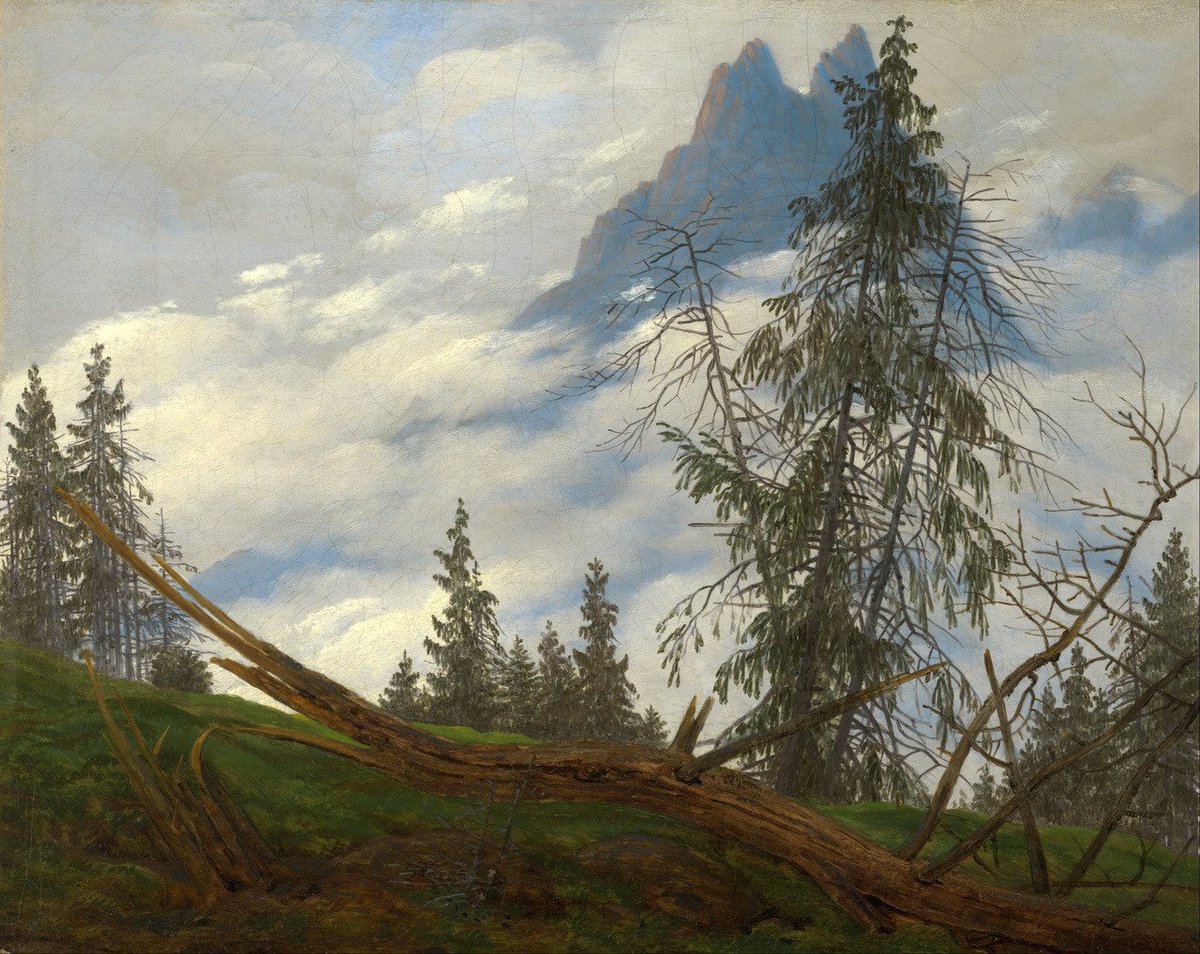 0zmnds's tweet photo. Caspar David Friedrich https://t.co/1IlMQgJfPL
