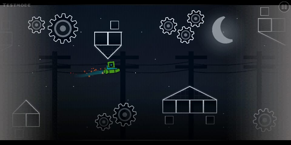 Tengo este nivel pendiente de 3 minutos llamado Fly Me To The Moon, no soy muy bueno haciendo efectos pero me gusta como esta quedando el resto del nivel, maybe subo un vídeo de una parte del nivel acabada