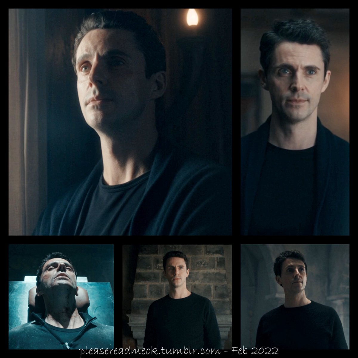 PleaseReadMeOK's tweet photo. Some highlights from episode 7 - for some goode reason.
Yep - there’s definitely a theme. 🤔
Matthew Goode in A Discovery of Witches season 3
📷 ADOW S3:07 my edit
#matthewgoode #adiscoveryofwitches #adow #adows3 #adiscoveryofwitchess3 #adow3 https://t.co/QbHKlBxvlb