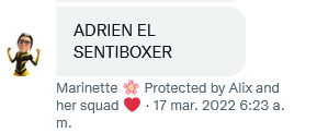 1ladybu's tweet photo. mi tia marii encontro el nombre de la nueva marca! https://t.co/2zRdleZI1Q