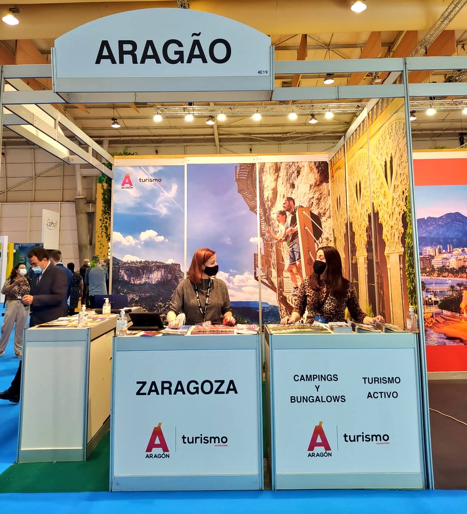 Visit_Zaragoza's tweet photo. We are promoting our awesome #cosmopolitan city at the @BolsaTurismoLx 

🗓 16 to 20 mars
✋ Visit us!
📍4E19

Good work and feeling grateful to @aragonturismo 🥰

#Zaragoza wants to attract you and inspire you with #culture #heritage #Goya #Mudéjar 

#VisitZaragoza #BTL2022 https://t.co/Tzdvpn6fKb