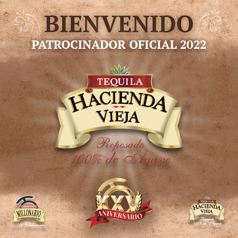 millonario_camp's tweet photo. ¡Tampoco podía faltar la bienvenida a Tequila Hacienda Vieja! #CampeonatoMillonarioTHV #PatrocinadoresMillonarios #PatrocinadoresOficiales #TequilaHaciendaVieja #ExperienciaMillonaria #XXVAniversario #EdiciónDeOro #TradiciónMillonaria #LaPichoniza #THV https://t.co/ChRtz4iPcC