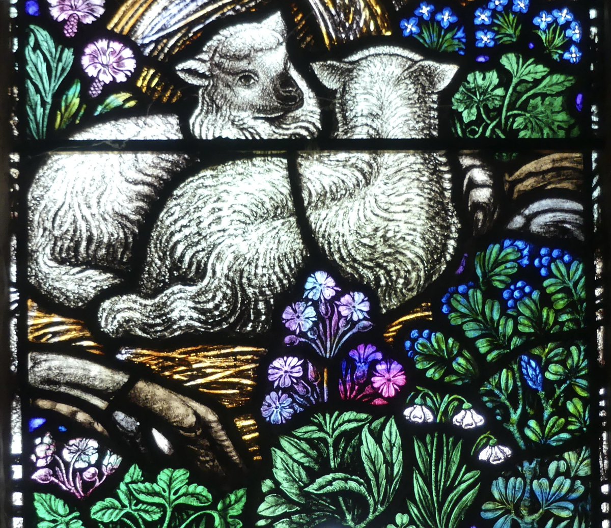 mutley7781's tweet photo. 👀 All Saints church, #Thurlestone #Devon
Another detail of one of the #stainedglass windows #AJDavies of the #BromsgroveGuild produced for the south aisle between 1929-32.
#SpringInChurches
Early for #StainedGlassSunday https://t.co/5Qak2GgLsI