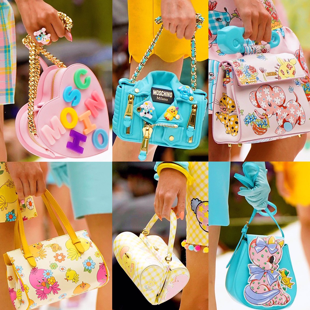 heartclue's tweet photo. bags from moschino ss22 https://t.co/vT5pPhaa0b