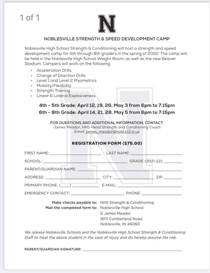 Noblesville Strength tweet media