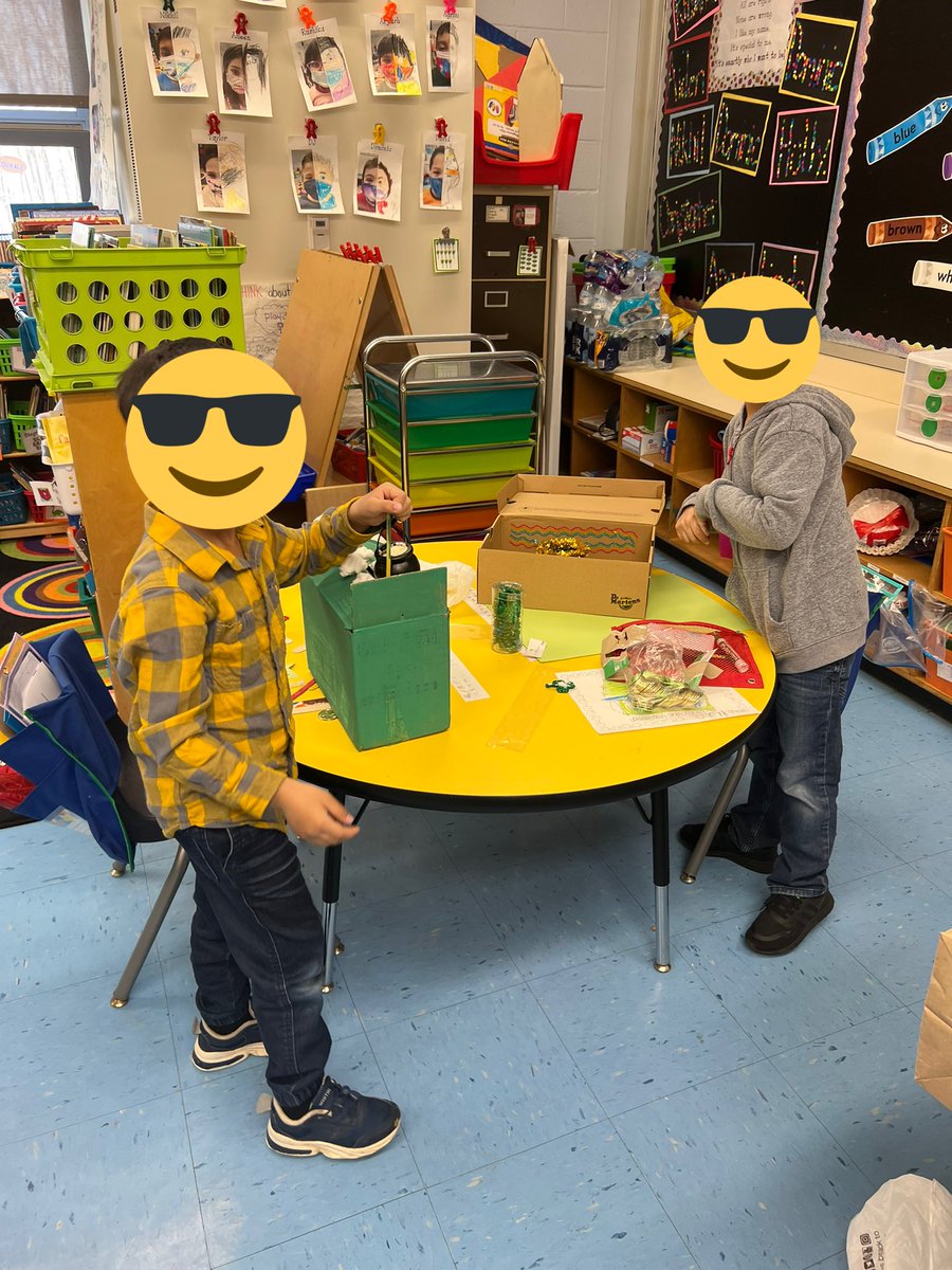 We are having a blast creating our Leprechaun Traps #weareengineers #STEM <a href="/fernbrooknj/">Fernbrook Elementary</a> <a href="/MrsBalaban4/">Jessica Balaban</a>