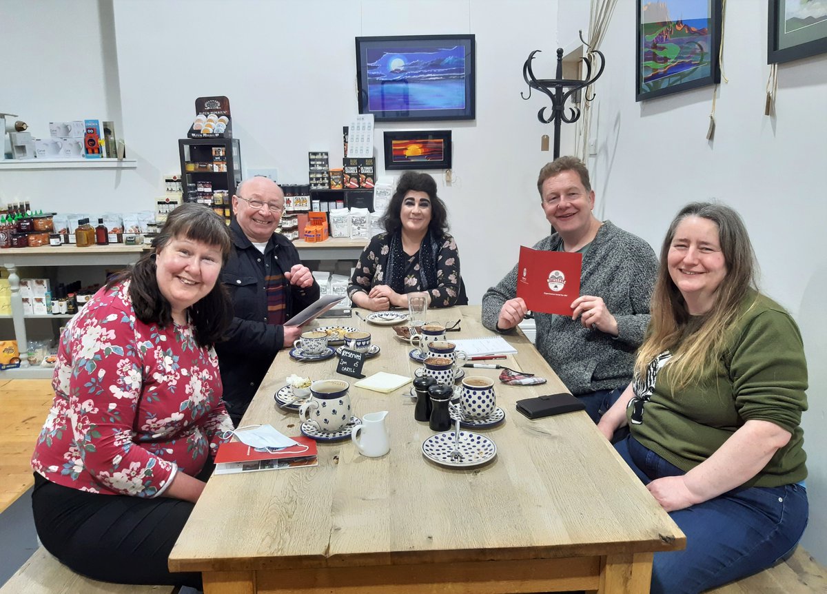 Fantastic meeting with Darrell &amp; Jacquie Teaves of Nithsdale Stories &amp; Wheels - an exciting new company providing personalised #classiccartours of Dumfries and Galloway. Enjoyed a lovely afternoon <a href="/tammastosh/">Thomas Tosh</a> cooking up plans for the future! #LoveDandG #scotlandstartshere #YS2022