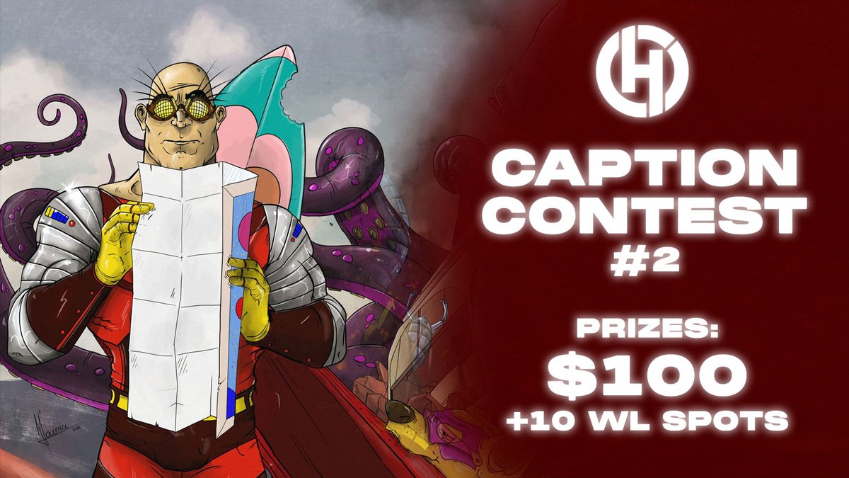 ConfusedHeroes's tweet photo. 🎉Confused Heroes Caption Contest #2 is here! 

🏆Prizes:
💵$100 (in ETH) + 10 WL Spots 

👉Visit https://t.co/aSY3f9Z1F8 
👉Add a funny caption and tweet your creation
👉Follow @ConfusedHeroes 

More info 👉 https://t.co/BPHLtpzzCh

#NFT #NFTCommunity #NFTGiveaway https://t.co/R4zMMikO9e