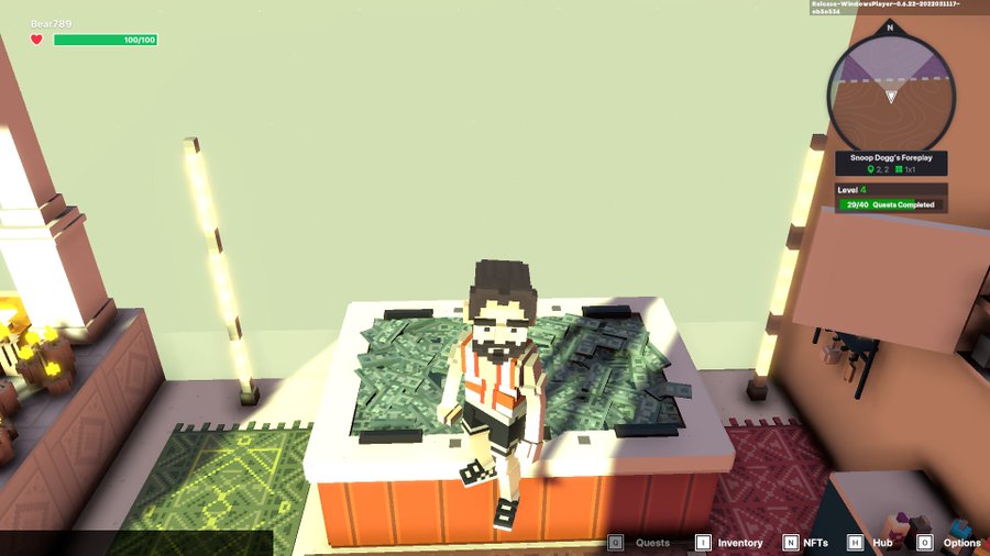 marusya_2401's tweet photo. @TheSandboxGame I just participated in the daily #SandboxAlphaS2Contest for a chance to earn up to 1,000 $SAND! Starting March 16 - Take a money bath in Snoop Dogg Mansion. Check out my screenshot below!
👇 #SandboxAlphaS2 https://t.co/xs5WBBSG5x
