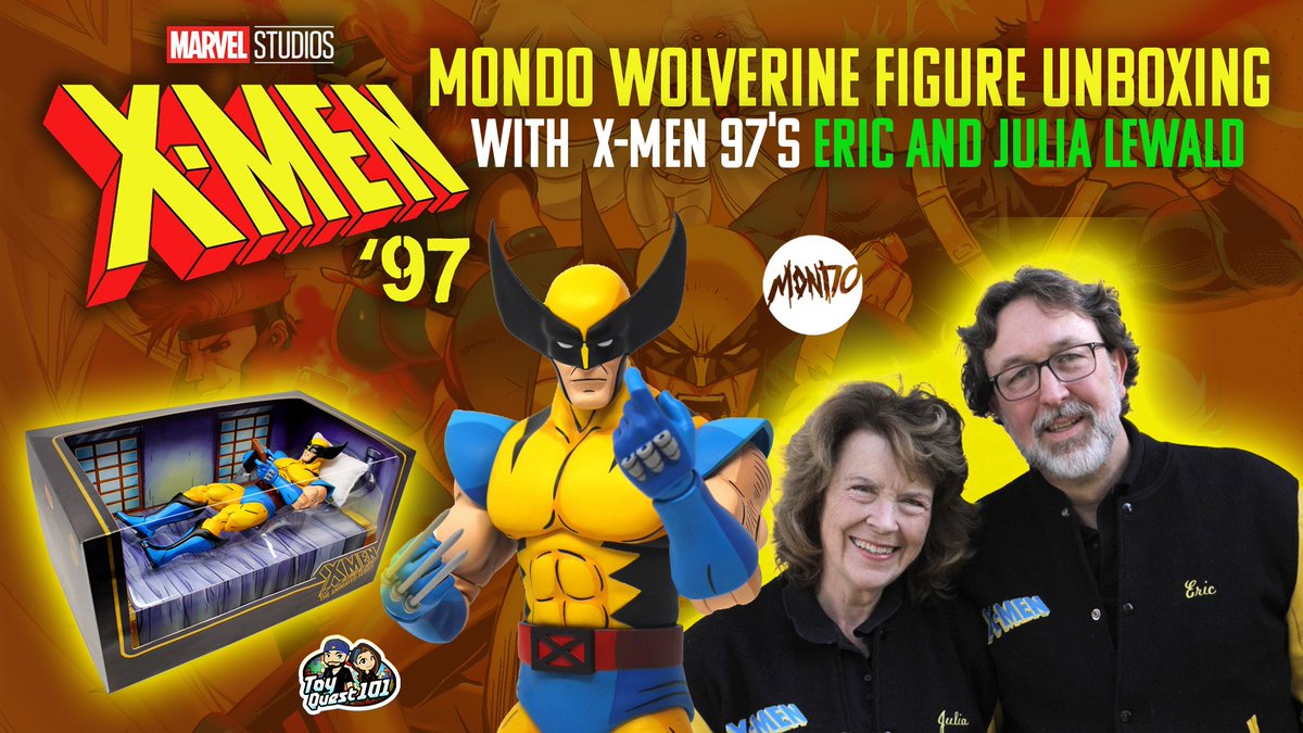 Guelslife's tweet image. #RT Tomorrow on @ToyQuest101_ youtube channel we welcome back the #xmenanimatedseries @xmentas on the show to help us unbox &amp;amp; review @MondoNews #sdcc Wolverine exclusive figure! Who better to help us unbox this amazing figure and talk about reactions for the new #xmen97!
#mondo