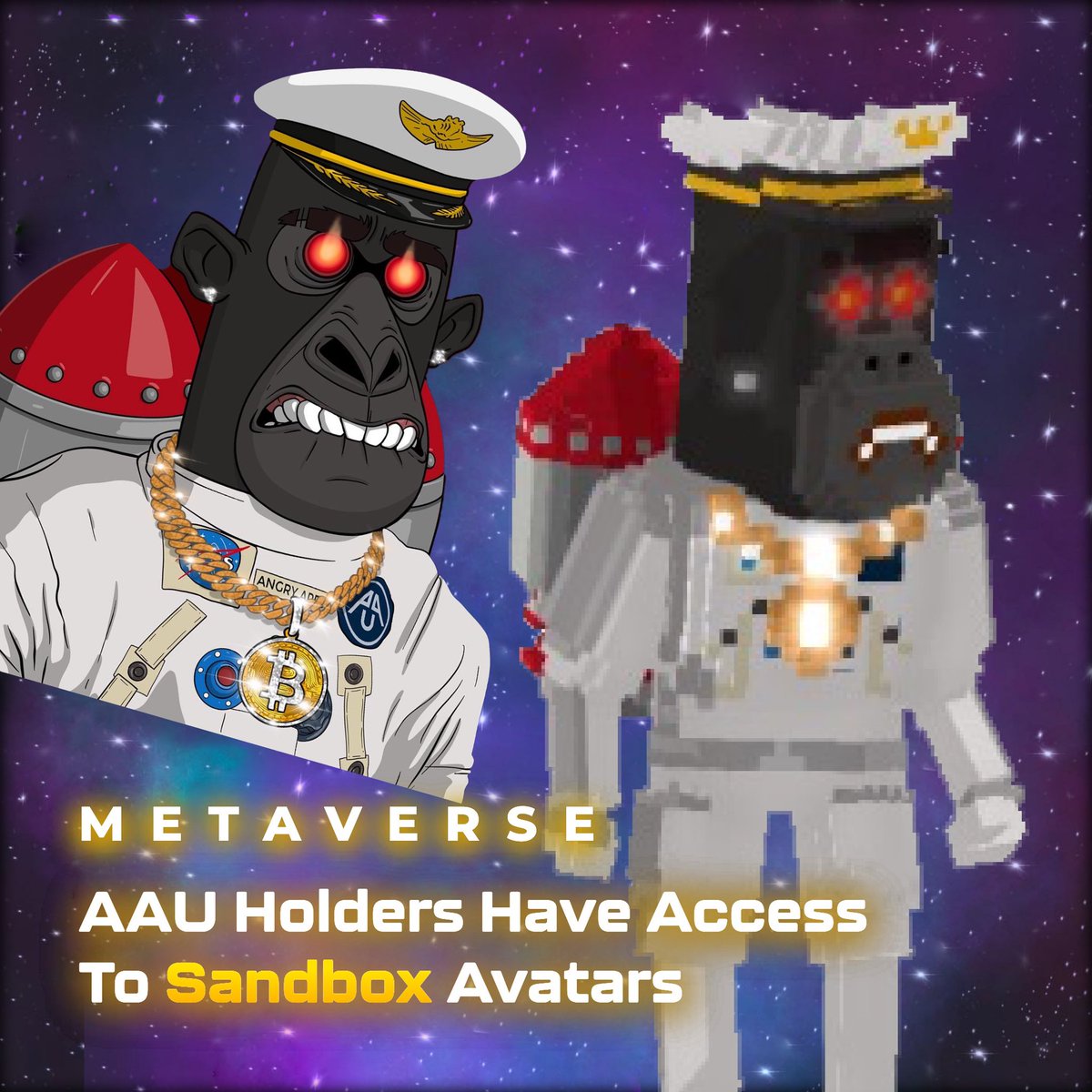 Angry Apes United | NFT tweet media