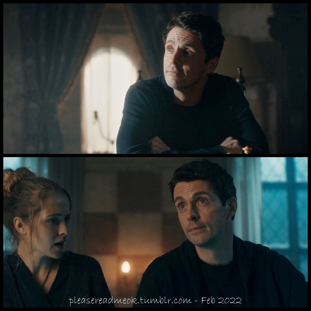 PleaseReadMeOK's tweet photo. Puppy Dog in episode 7.
I don’t think he ever would, but I think if #matthewgoode ever had Botox his career would be over.🤦🏻♂️ He needs every muscle in his face to convey so much in his acting.
📷 ADOW S3:07 my edit
#adiscoveryofwitches #adow #adows3 #adiscoveryofwitchess3 #adow3 https://t.co/0RTxuuN3ph