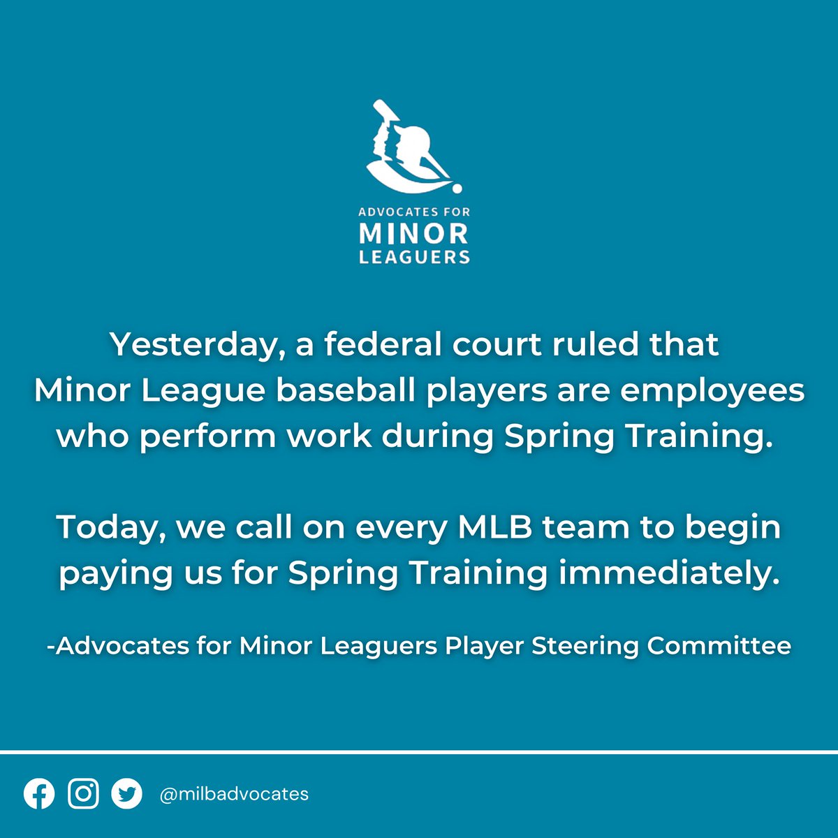 MiLB Players tweet media