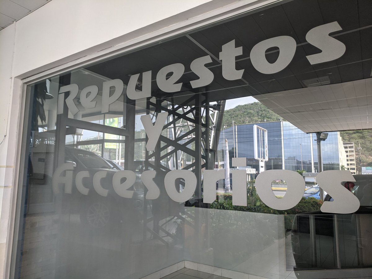 EnterTheBacklog's tweet photo. @tabmok99 @mk3font . @mk3font A while ago, I found this car accessory and replacement store in Venezuela with a familiar font. https://t.co/14kSU4yVEx