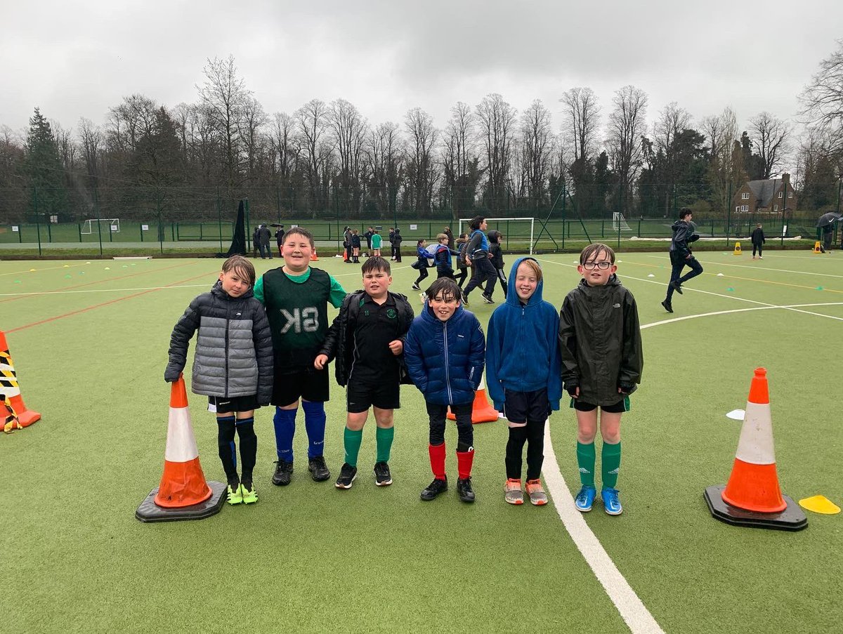 BroseleySchool's tweet photo. Three teams out in the cold and rain at the @WBS_School Football Development League. 5 wins and 1 draw. https://t.co/CBveEpoA3i