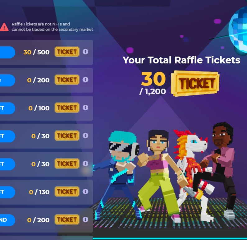 porklion4's tweet photo. @TheSandboxGame I just participated in the daily #SandboxAlphaS2Contest for a chance to earn up to 1,000 $SAND! Starting March 14 -  Show your Raffle Tickets. Check out my screenshot below! 👇 #SandboxAlphaS2 https://t.co/NnfGHoCM6l