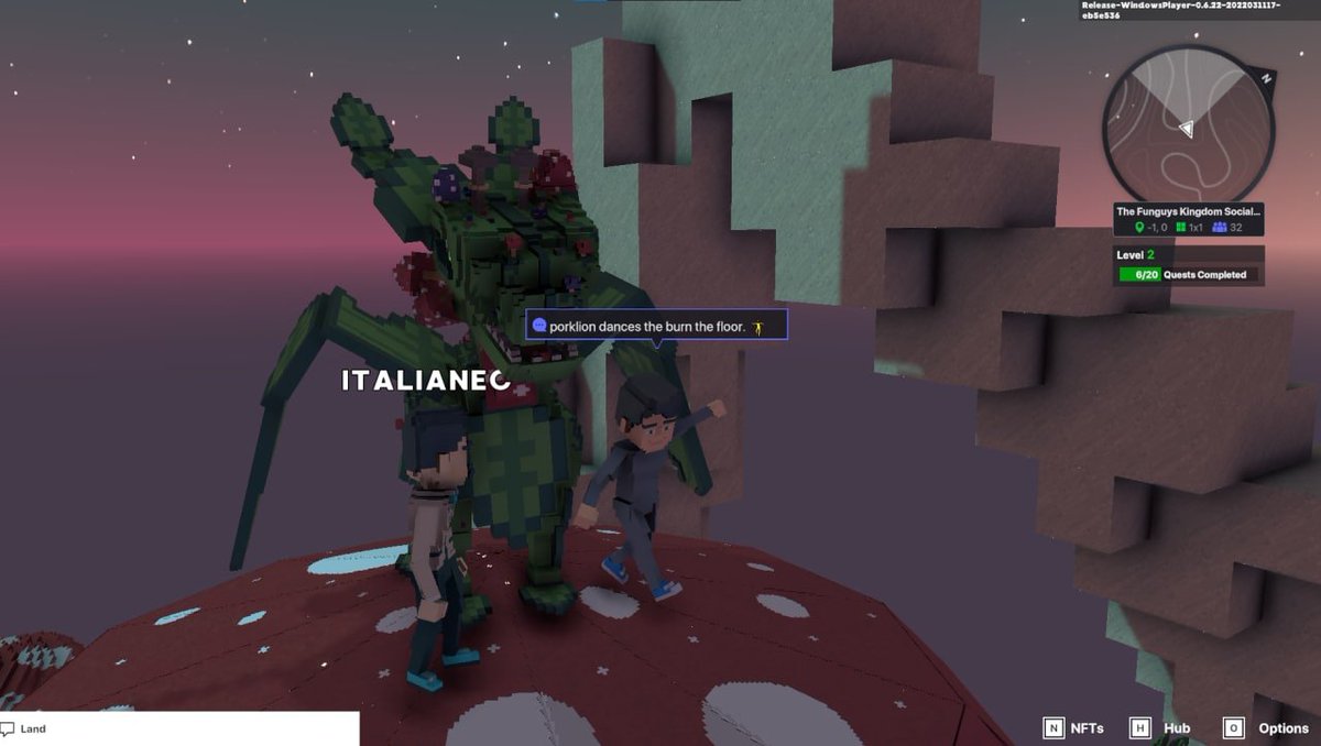 porklion4's tweet photo. @TheSandboxGame I just participated in the daily #SandboxAlphaS2Contest for a chance to earn up to 1,000 $SAND! Starting March 15 - Selfie with the mushroom dragon. Check out my screenshot below! 👇 #SandboxAlphaS2 https://t.co/kNXNxvZ6bX