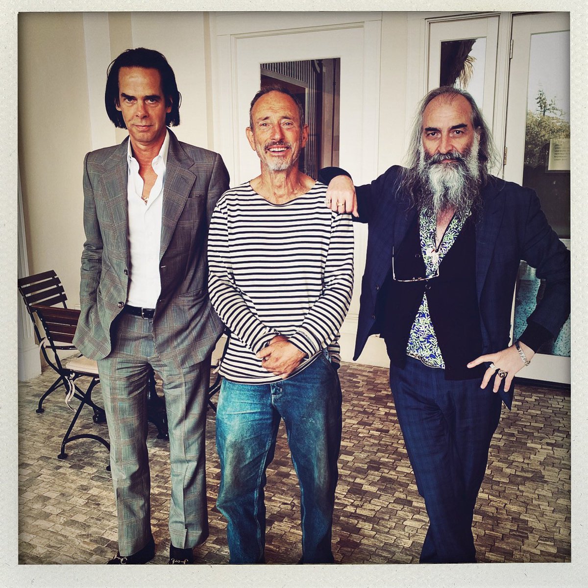 warrenellis13's tweet photo. 123456 Breaking bread with Jonathan Richman. What a Prince and beautiful soul https://t.co/ki8uxrDIH7