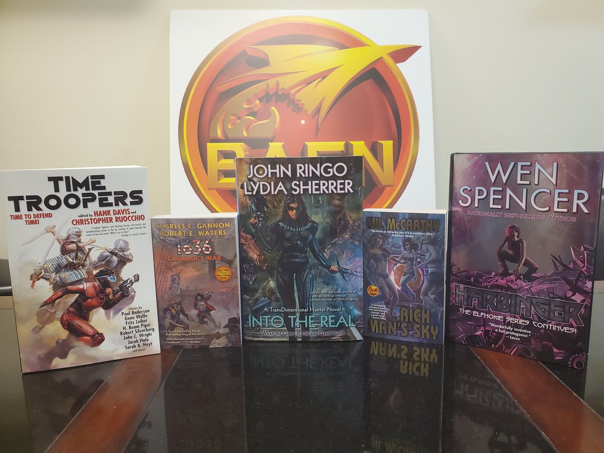 BaenBooks's tweet photo. Hot on the heels of our #ServantsofWar giveaway, we've got more.
These books come out next month. Want to get your hands on one before anyone else? Then like, retweet, and tell us below which book you want and why!
Winners will be notified one week from today. https://t.co/bfwyVNRgyu