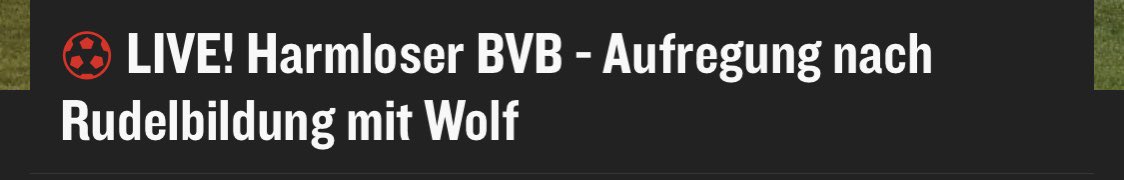nicobhz's tweet photo. 🎩 Chapeau für die Überschrift lieber Kicker - diese Chance hat man vermutlich nur einmal im Leben 🐺🤩 @kicker_BVB @kicker_bl_li #M05BVB https://t.co/JyjuyRAm8y