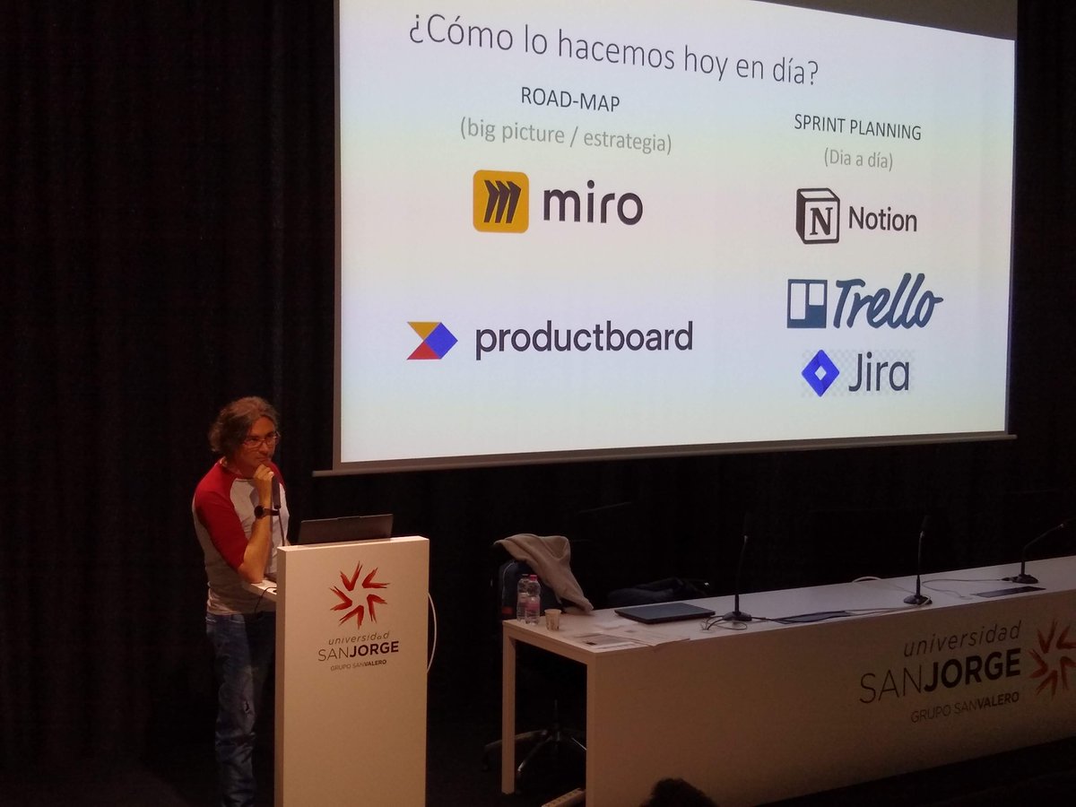jecheverriao's tweet photo. Hoy en  @_usj_  hemos tenido la suerte de  contar con el gran @nolver de @TheGameKitchen: nos ha hablado de #producción de #videojuegos , de @billetecohete y de la #Zjam2022 
@AraDev_  @CPA_Formacion @IAF_Aragon @AragonEmprende  @etopia_ https://t.co/MDiVBKzOCI