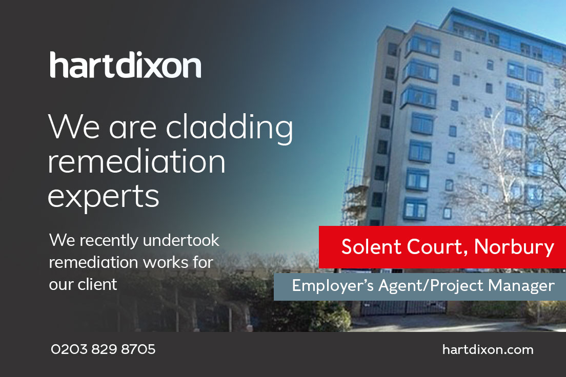 HartDixon were appointed to project manage the #claddingremediation works at Solent Court, a residential apartment block in south London.

HartDixon provide a full building consultancy service to commercial and public sectors across the UK. 

bit.ly/2Z6ybii