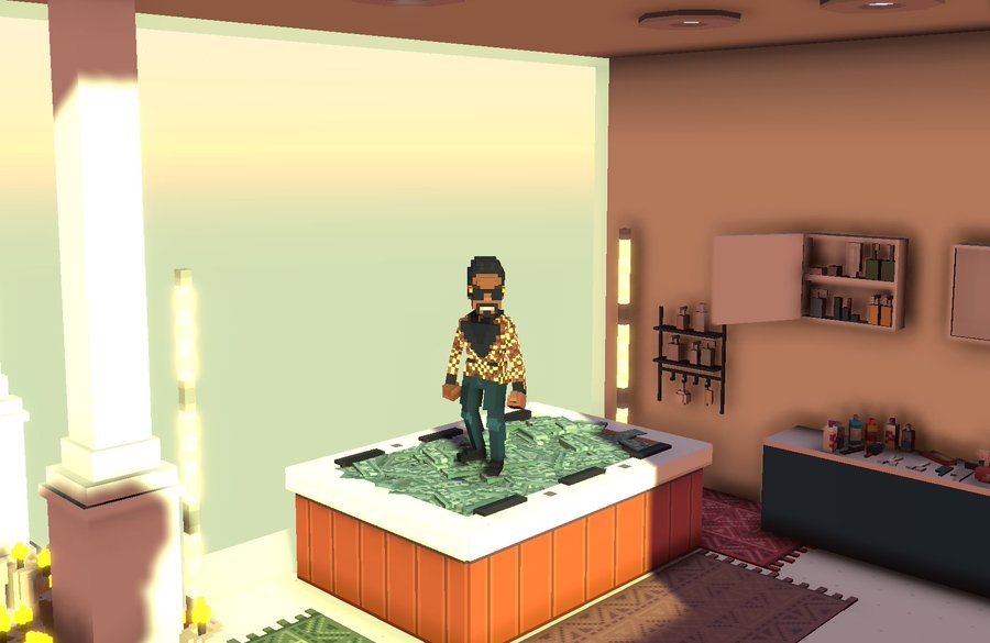 KREJZOLE's tweet photo. @TheSandboxGame I just participated in the daily #SandboxAlphaS2Contest for a chance to earn up to 1,000 $SAND! Starting March 16 - Take a money bath in Snoop Dogg Mansion. Check out my screenshot below!
👇 #SandboxAlphaS2 https://t.co/gwl5OTqBah