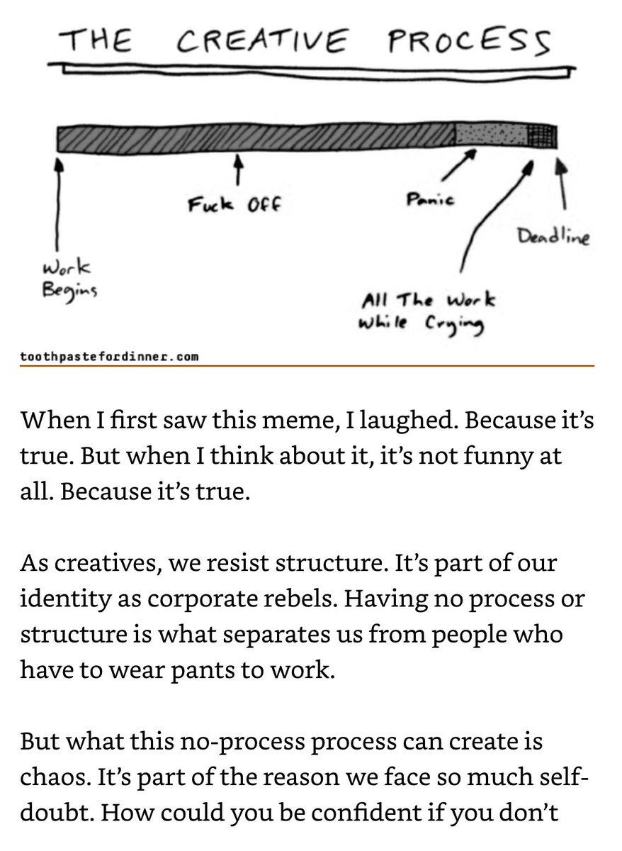 Di_O's tweet photo. So happy to find an author that gets how copywriters and creatives can struggle with A LOT of self-doubt. Enjoying @DanNelken 's SELF GUIDE FOR COPYWRITERS! https://t.co/pRvzIEv3b6