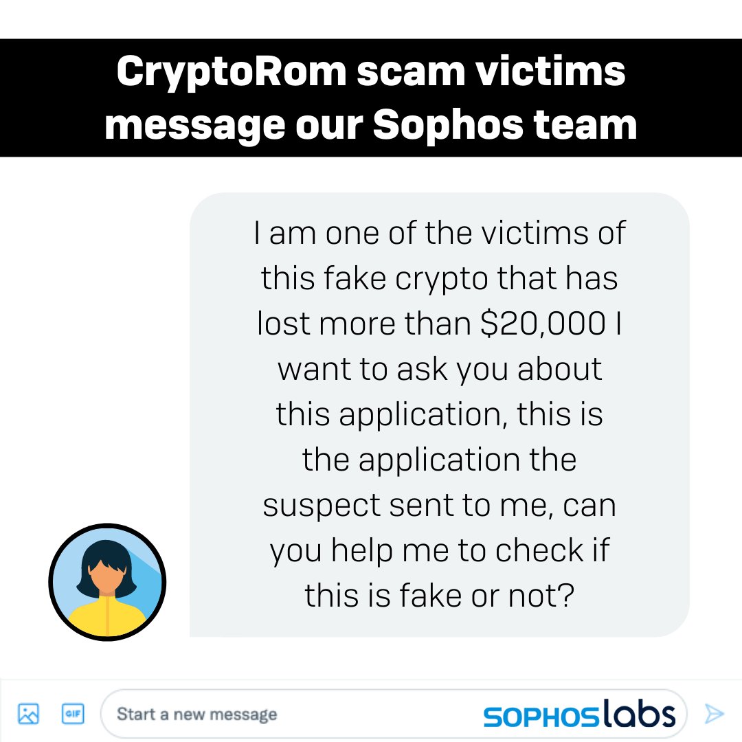 BEWARE: Bumble and Tinder are hunting grounds for cryptocurrency investment  scammers. 🎯 CryptoRom #Bitcoin swindlers continue to target vulnerable  iPhone and Android users... Read more here: https://t.co/HNofpUabPz