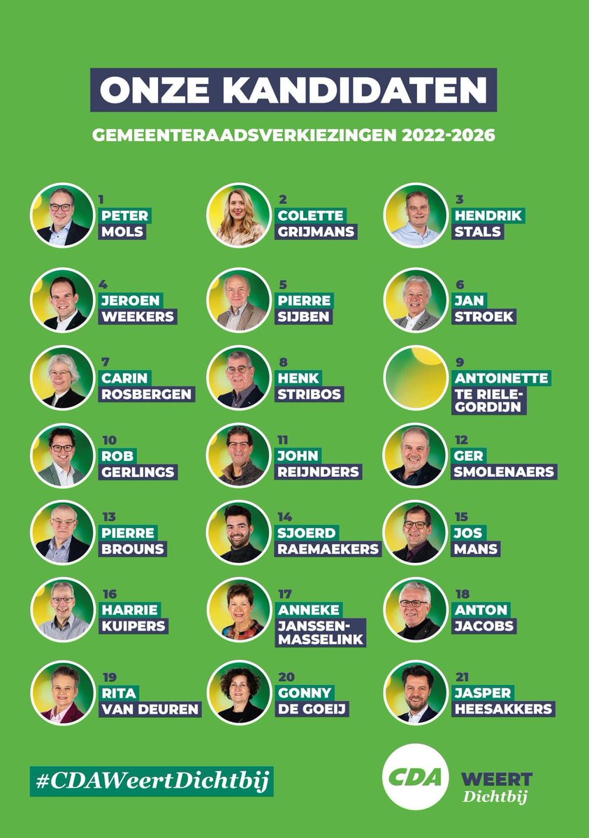 CDA Weert tweet media